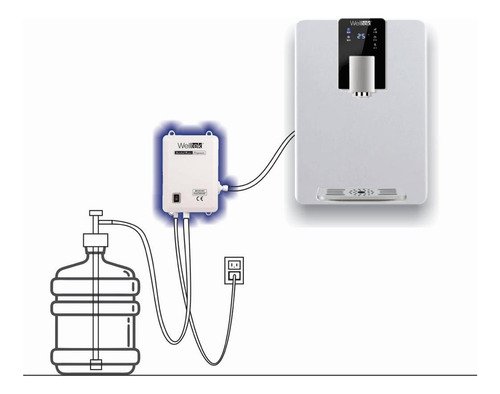 Welltek - Bomba Agua Garrafon A Grifo Refri Máquina Hielo Dispensador