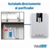 Welltek - Dispensador Agua Fría Y Caliente Compacto Para Muro Ó Pared