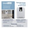 Welltek - Dispensador Agua Fría Y Caliente Compacto Para Muro Ó Pared